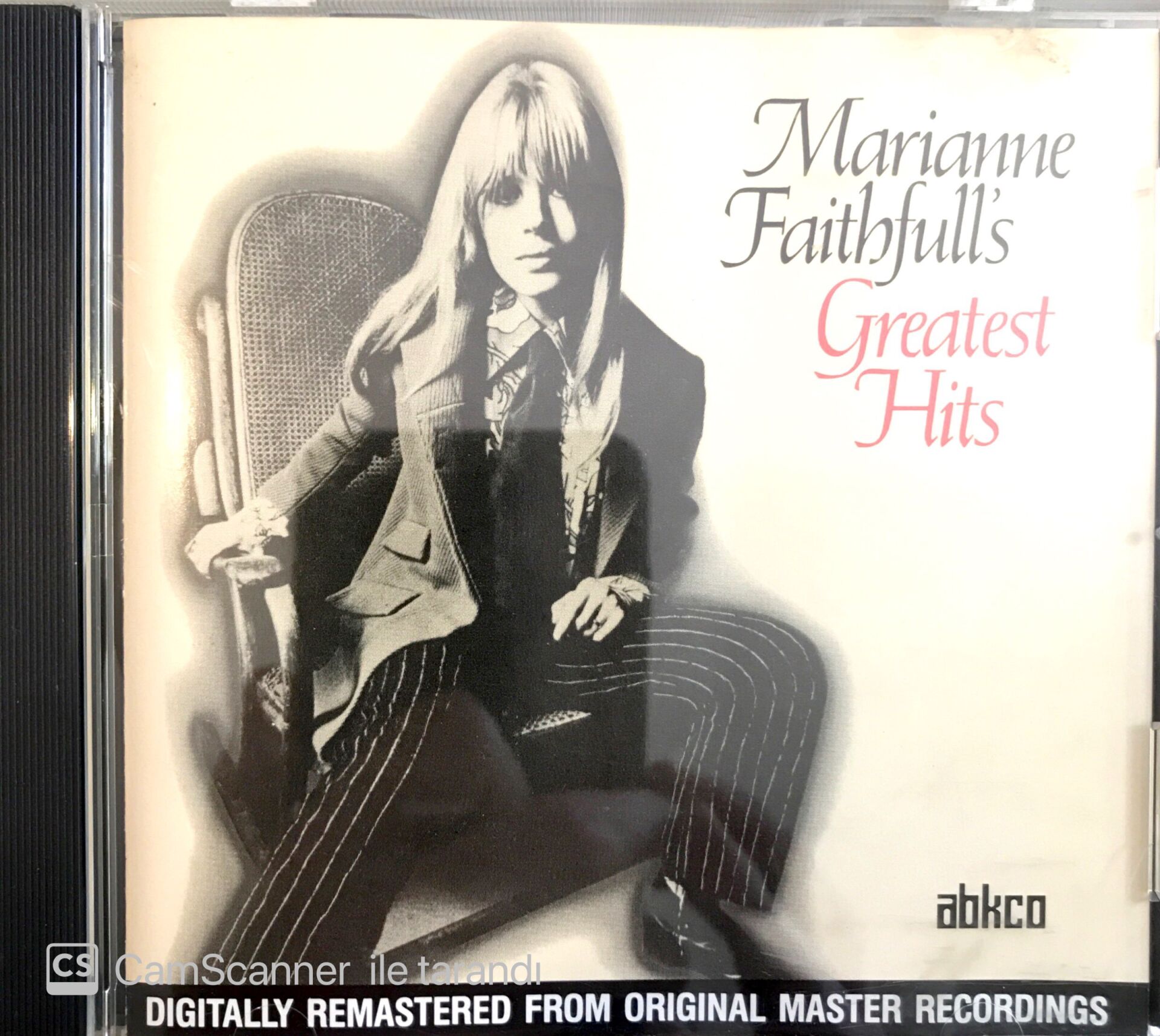 Marianne Faithfull's Greatest Hits CD