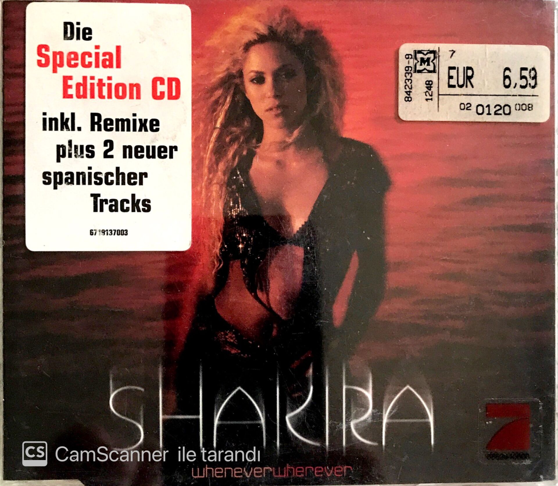 Shakira / Whenever Wherever CD