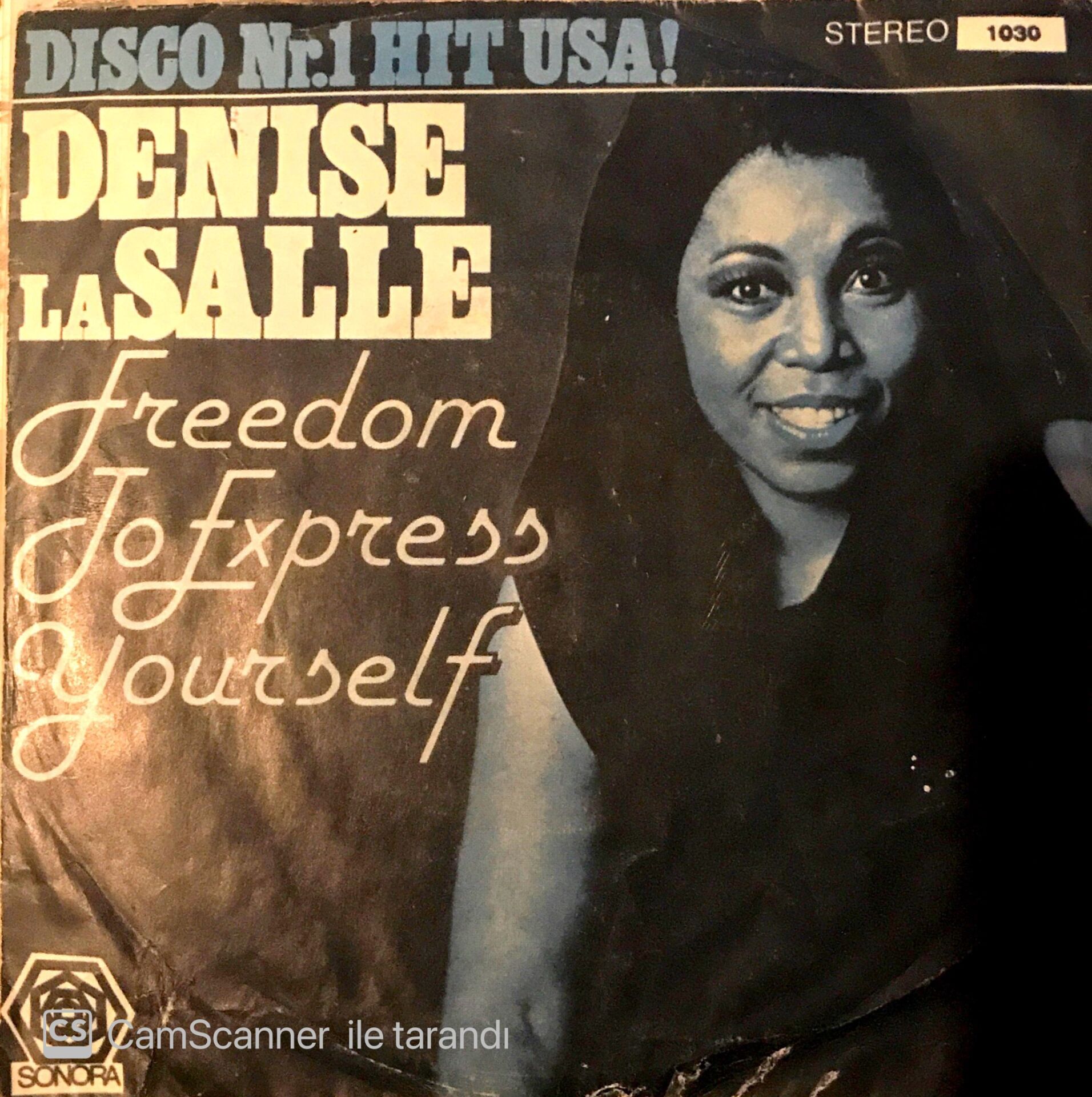 Denise La Salle / Freedom To Express Yourself 45'lik
