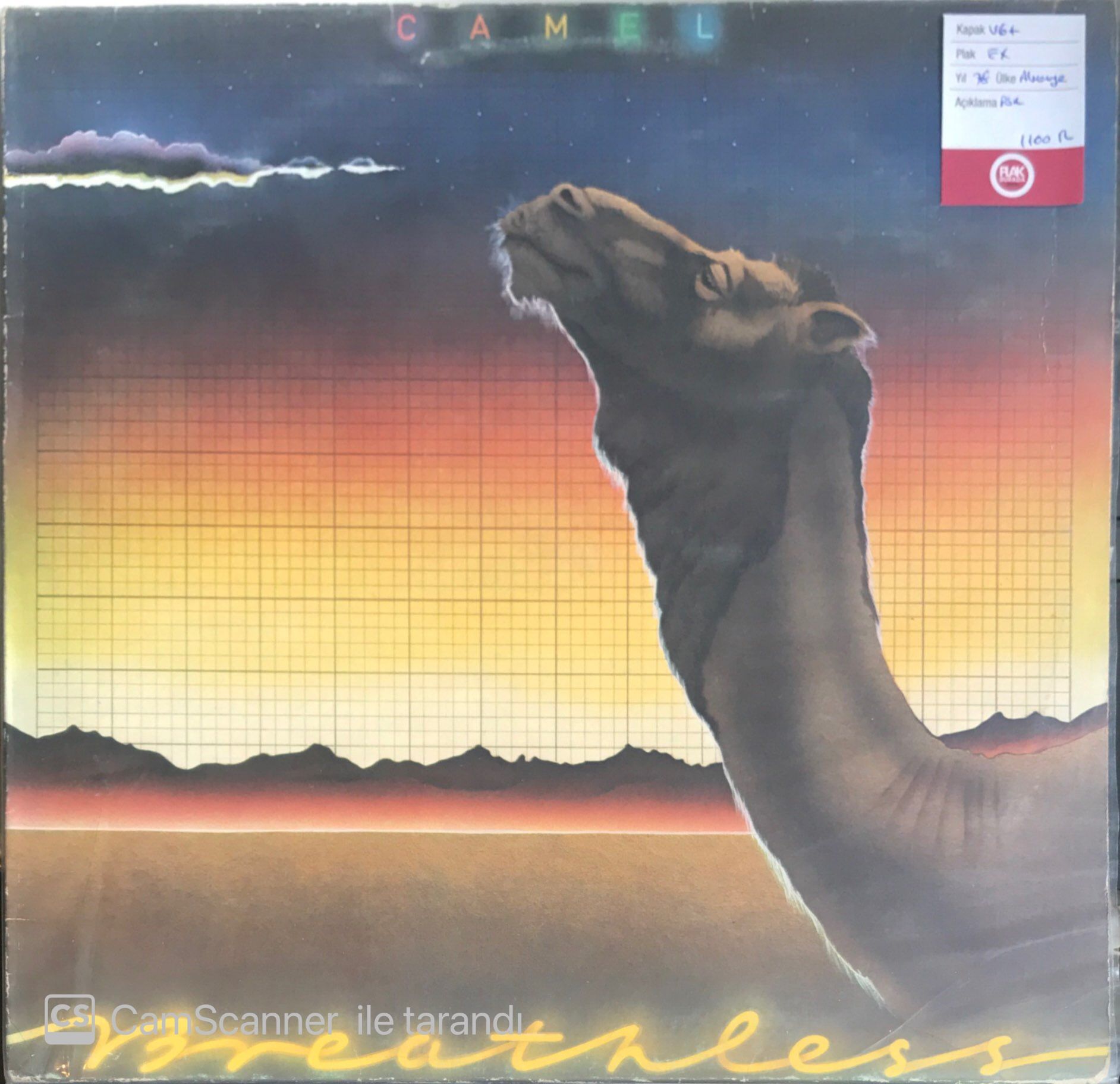 Camel - Breathless LP