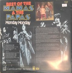 Best Of The Mamas The Papas Monday Monday LP