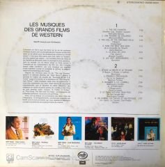 Les Musiques Des Grands Films De Western Soundtrack LP