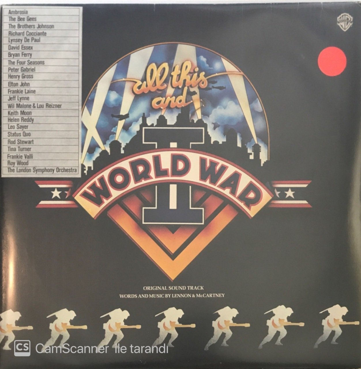 The Original Soundtrack From The 20th Century Fox Film All This And World War II Double LP
