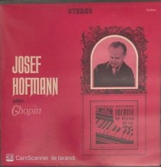 Josef Hofmann Plays Chopin LP