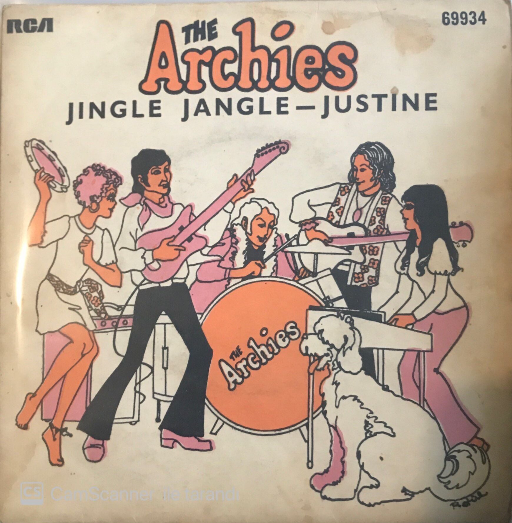 The Archies - Jingle Jangle 45lik