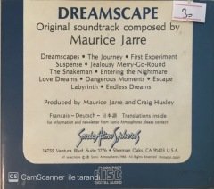 Maurice Jarre Dreamscape CD