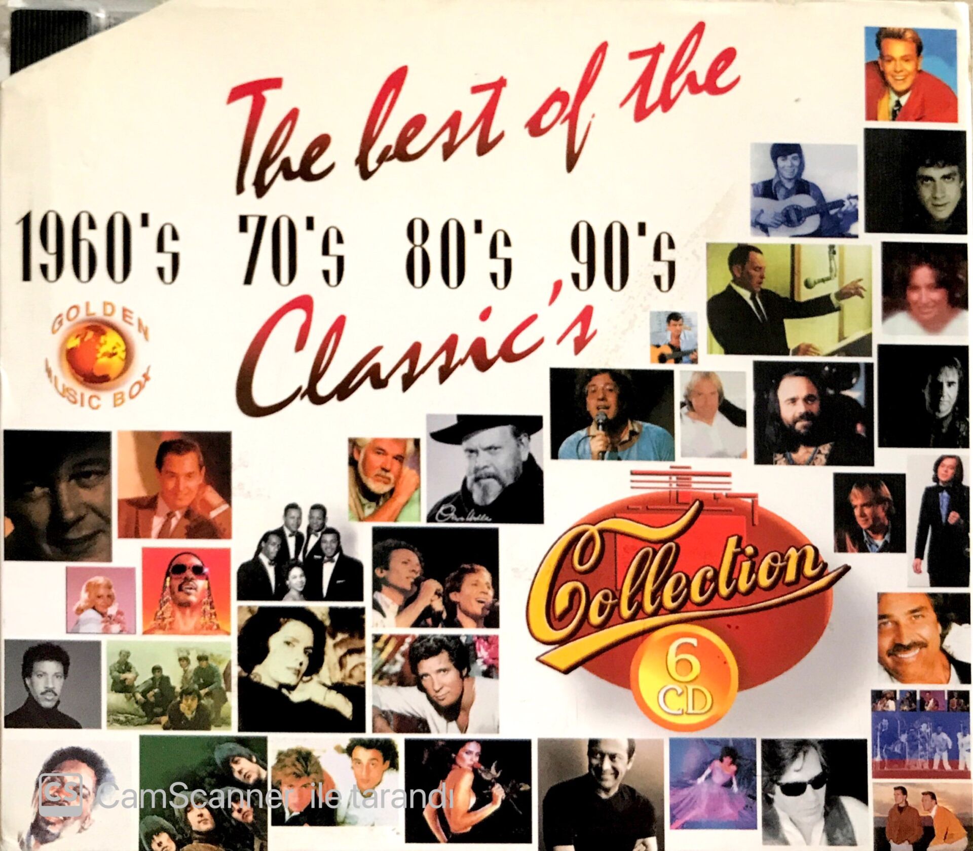 The Best Of The 1960's 70's 80's 90's Classic's 6xCD