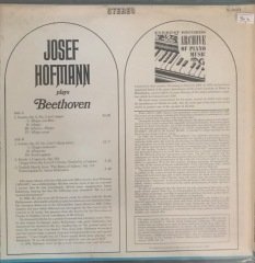 Josef Hofmann Plays Beethoven LP