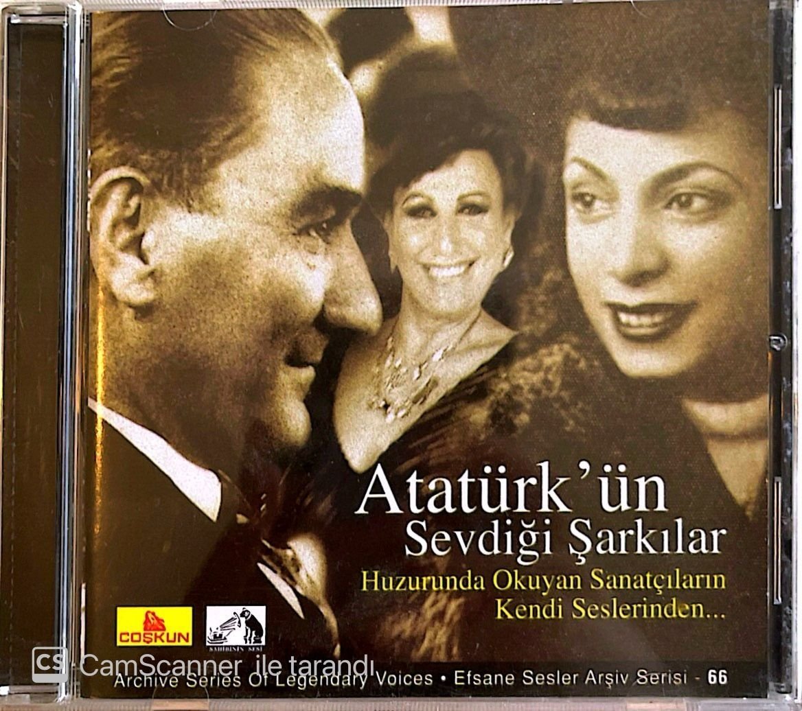 Atatürk'ün Sevdiği Şarkılar CD