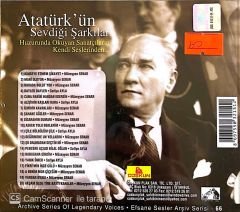 Atatürk'ün Sevdiği Şarkılar CD