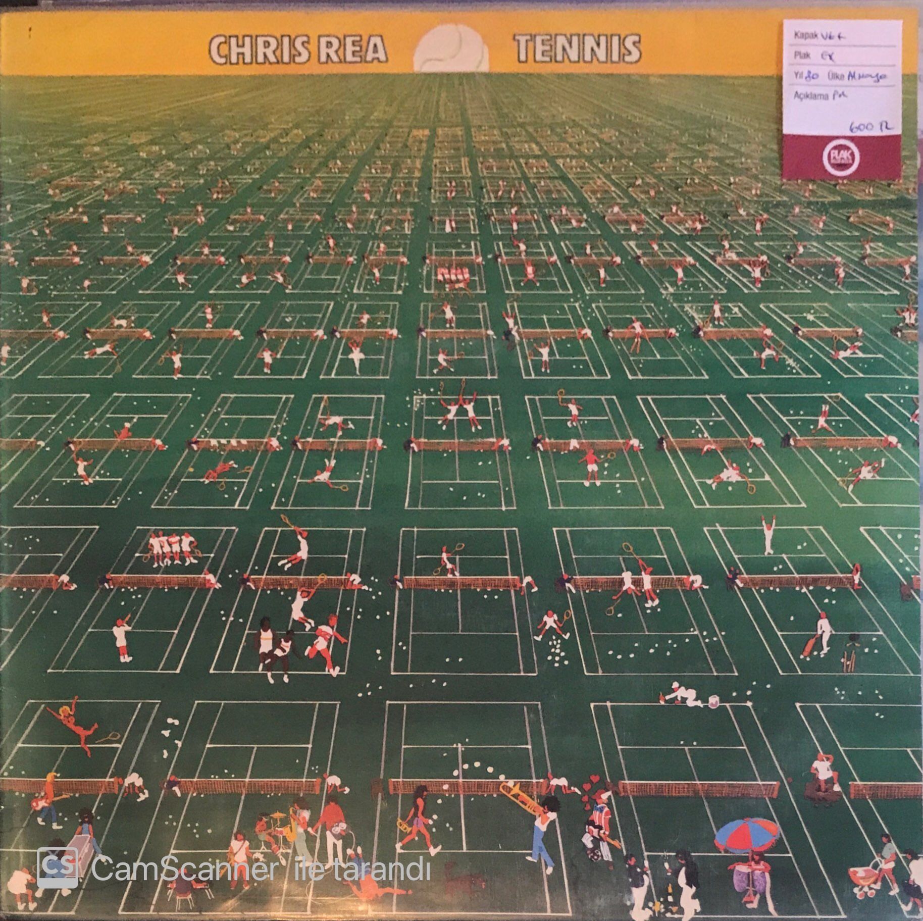 Chris Rea -  Tennis  LP