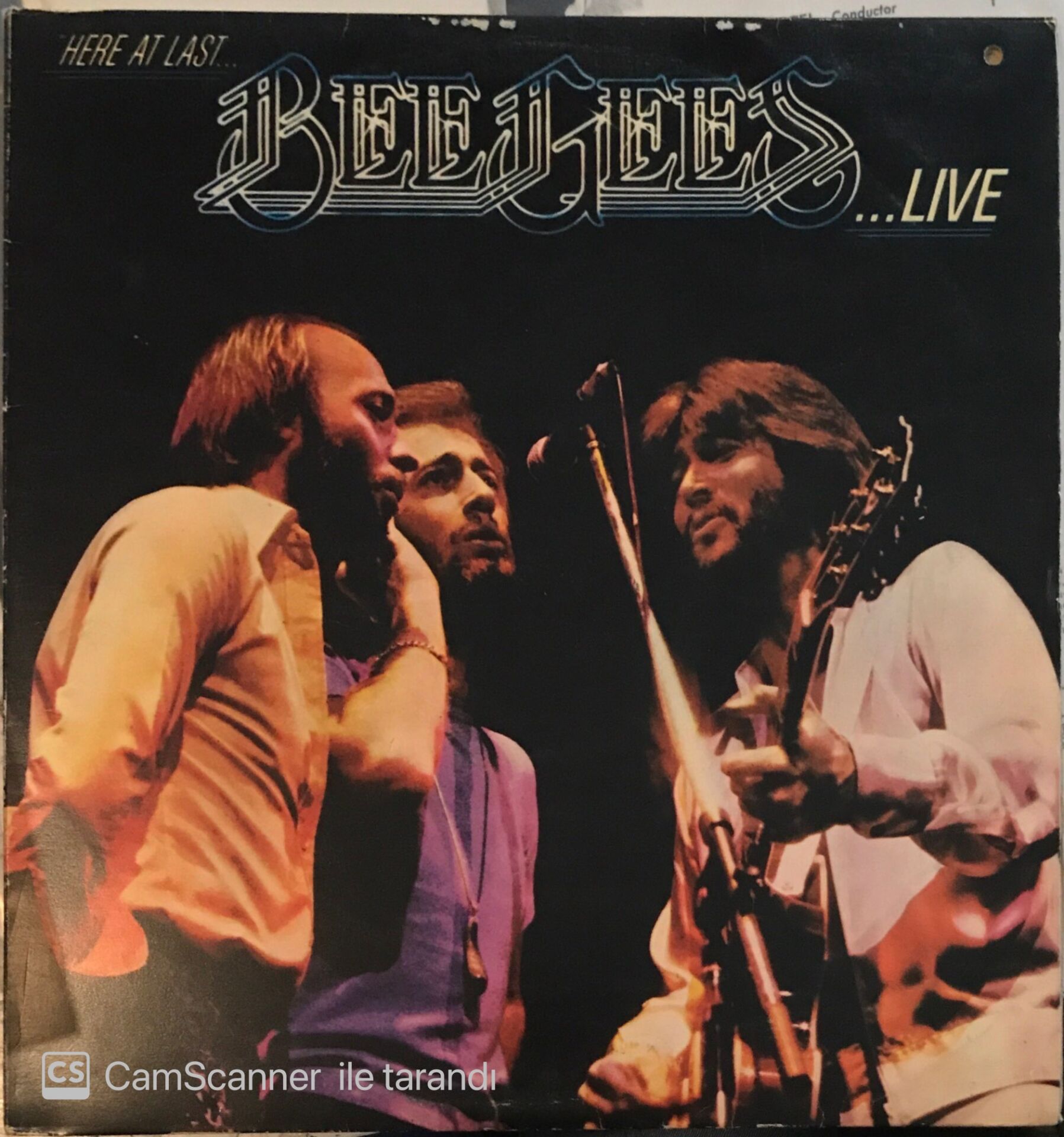 Bee Gees Here At Last Bee Gees Live Double LP