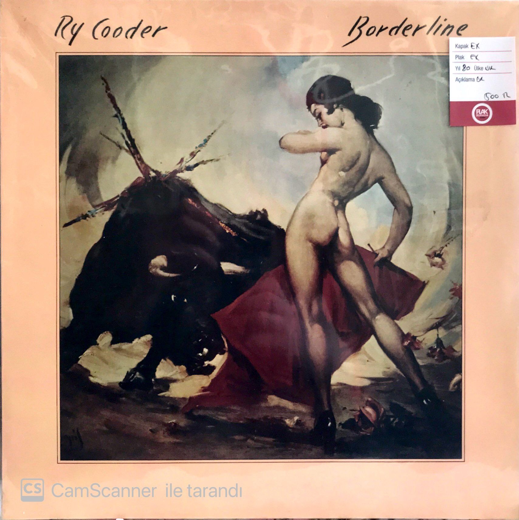 Ry Cooder / Borderline LP