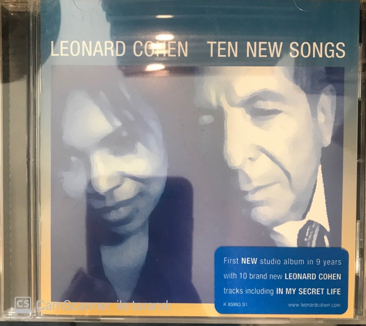 Leonard Cohen Ten New Songs CD