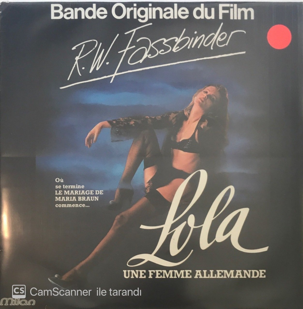 Lola Une Femme Allemande LP