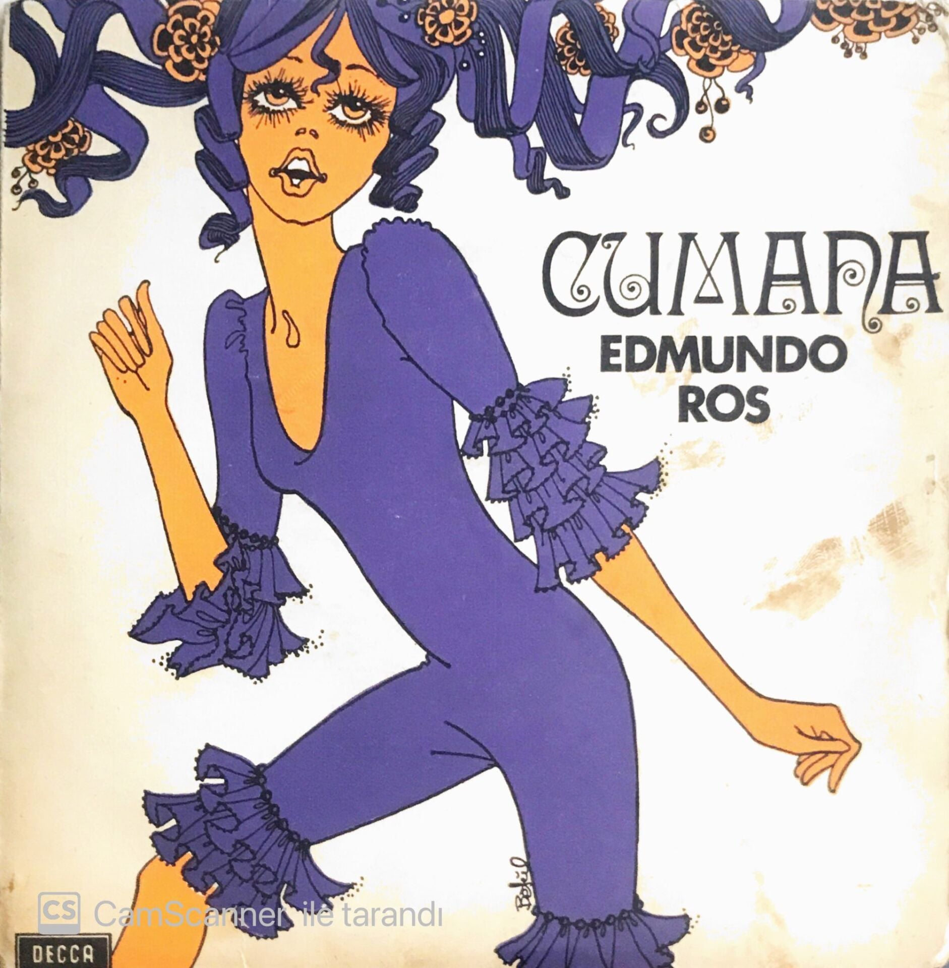 Edmundo Ros - Cumana/Mas Que Nada - 45'lik
