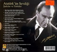 Atatürk'ün Sevdiği Şarkılar Ve Türküler CD