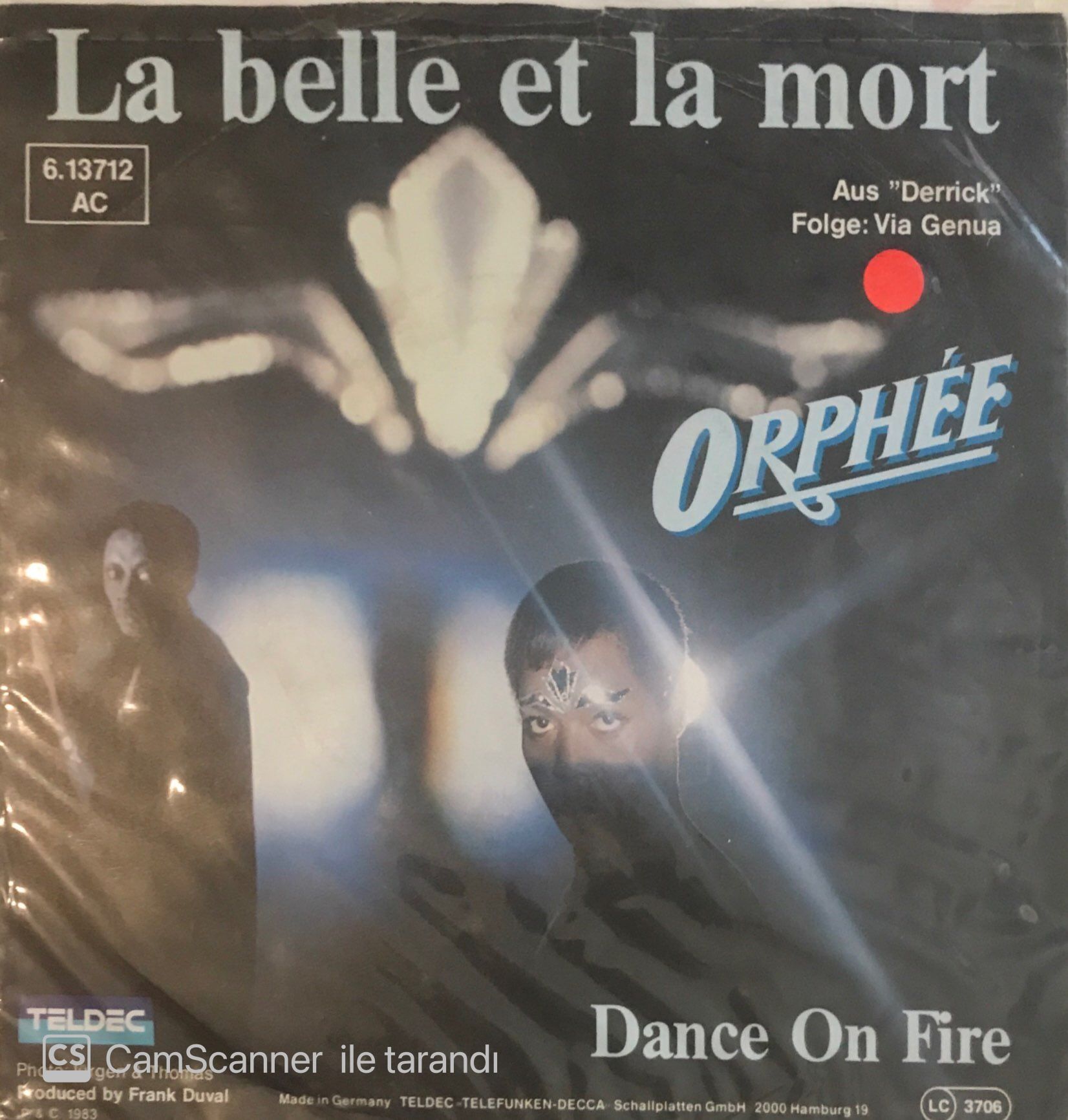 Orphee La Belle Et La Mort 45lik
