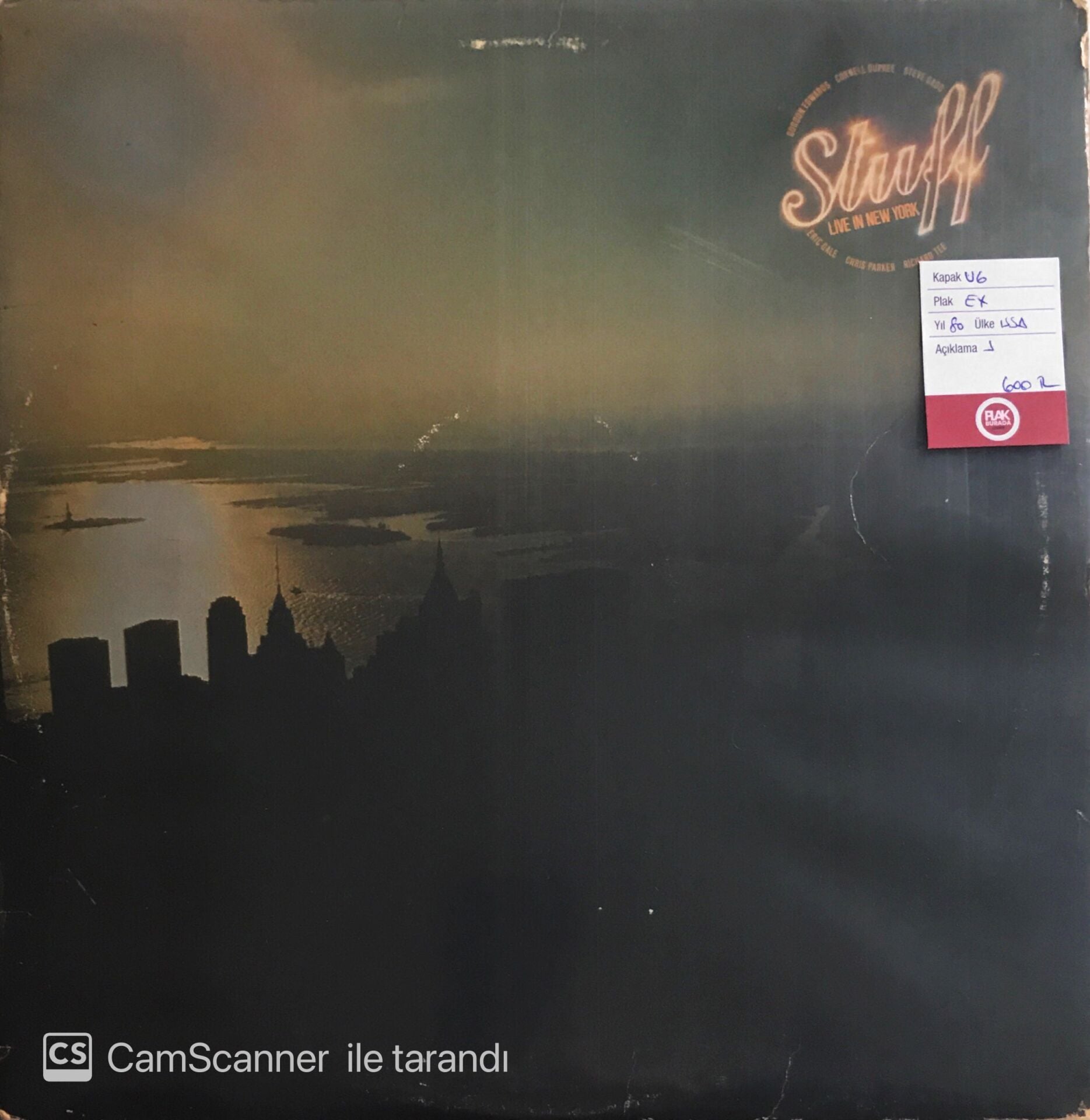 Stuff Live In New York - LP