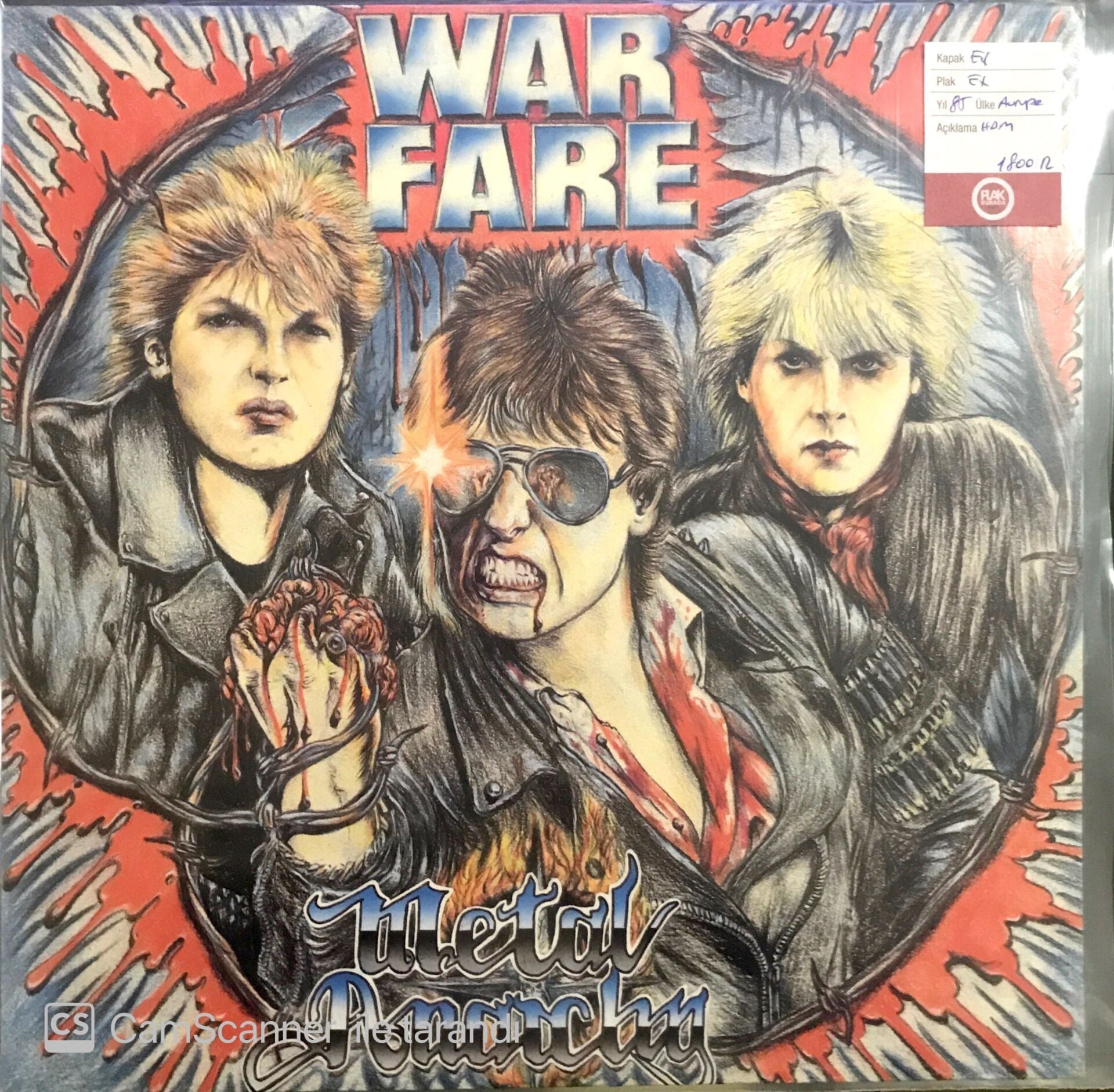 War Fare - Metal Anarchy LP