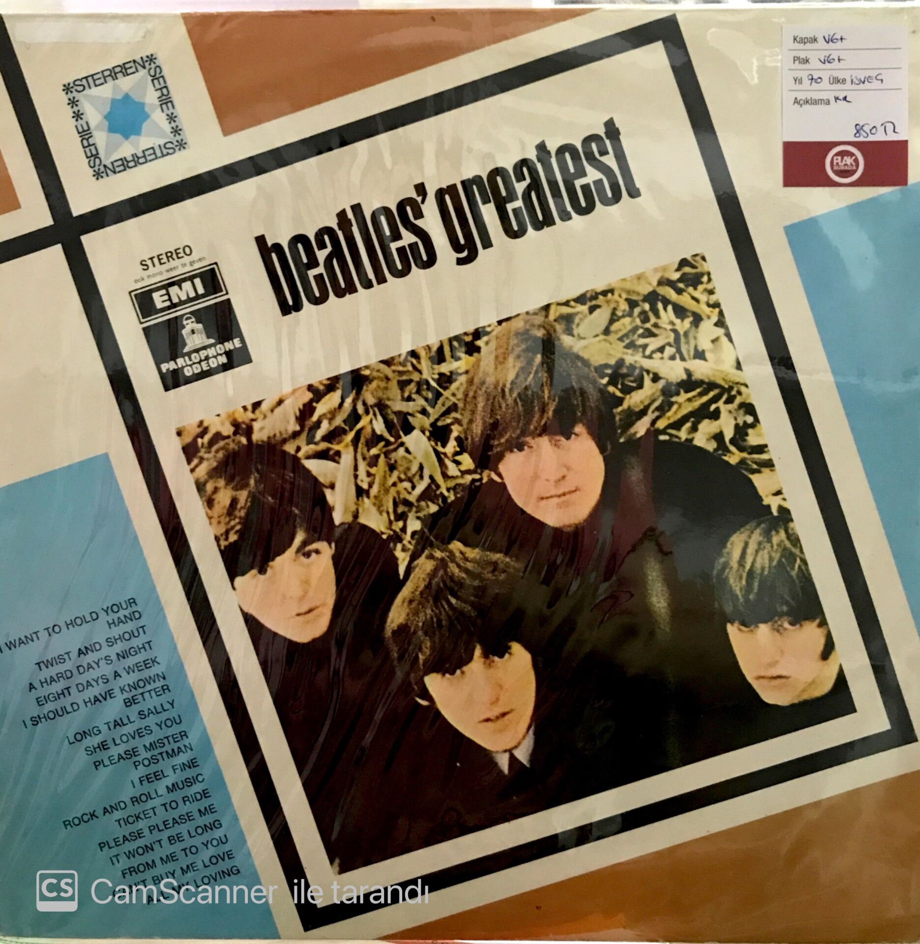 The Beatles '' Beatles' Greatest'' LP