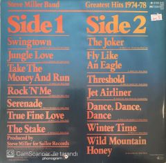 Steve Mıller Band Greatest Hıts 1974 - 78 LP