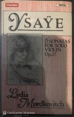Ysaya Six Sonatas For Solo Violin KASET