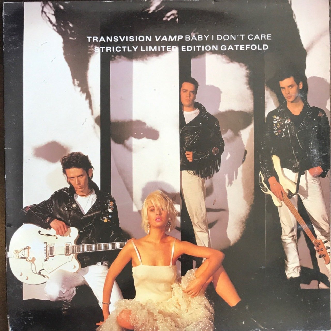 Transvision Vamp Baby I Don't Care LP