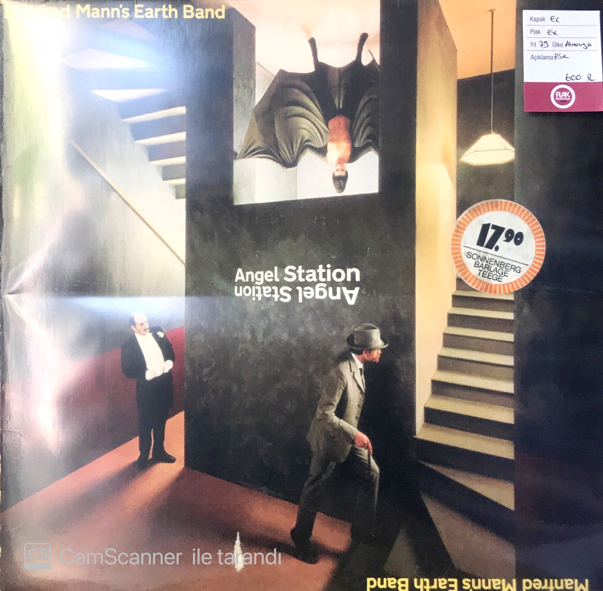 Manfred Mann's Earth Band Angel Station LP