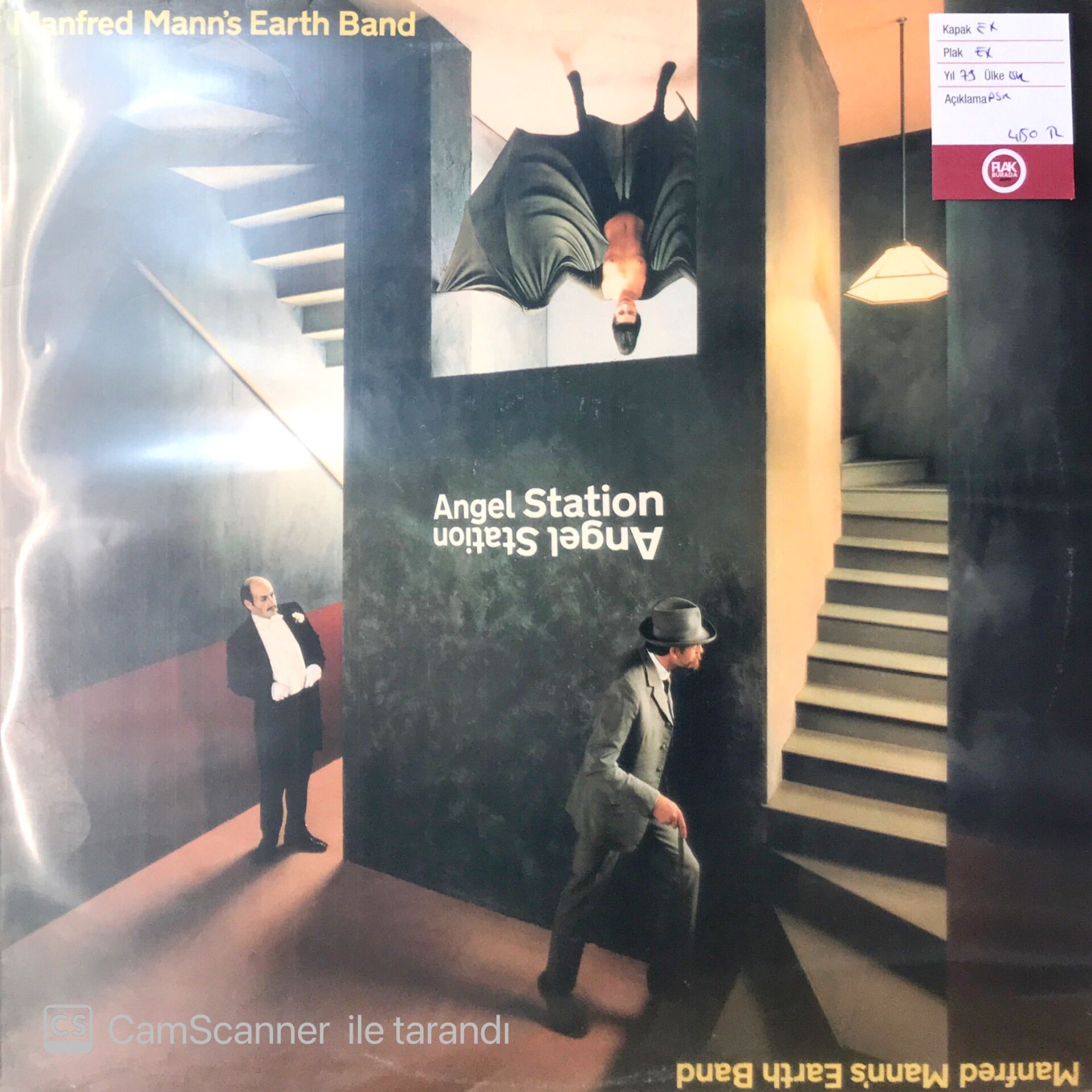 Manfred Mann's Earth Band Angel Station LP