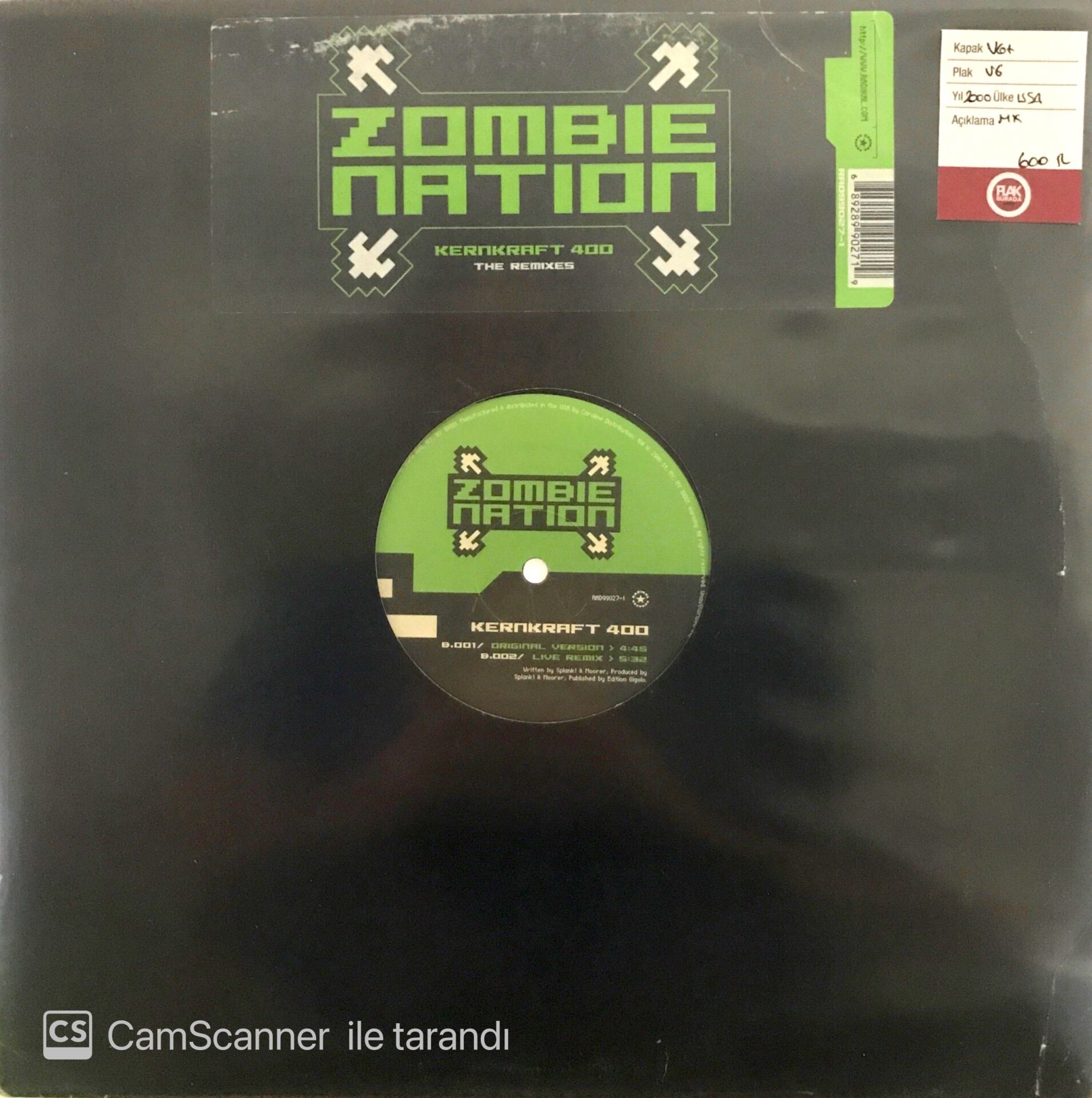 Zombie Nation - Kernkraft MAXİ