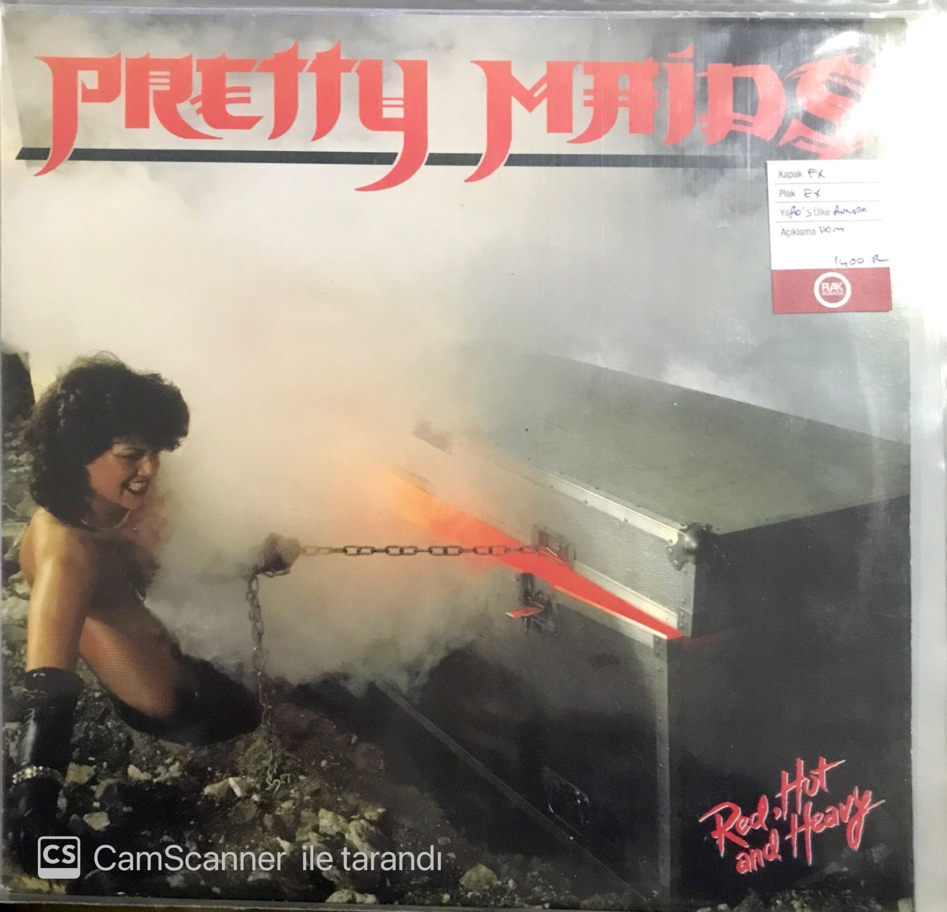 Pretty Maids - Red Hot and Heavy LP