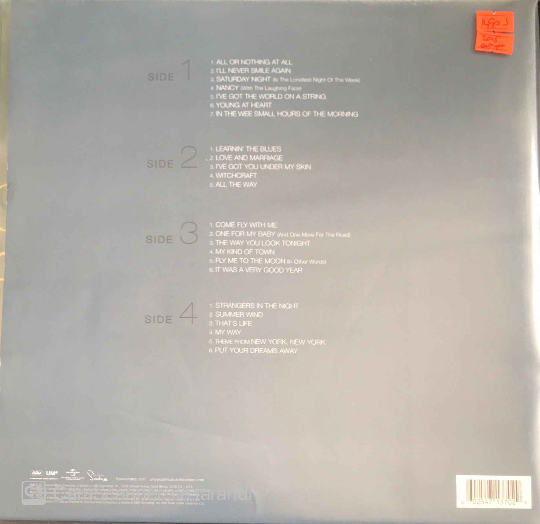 Sinatra - Ultimate Double LP