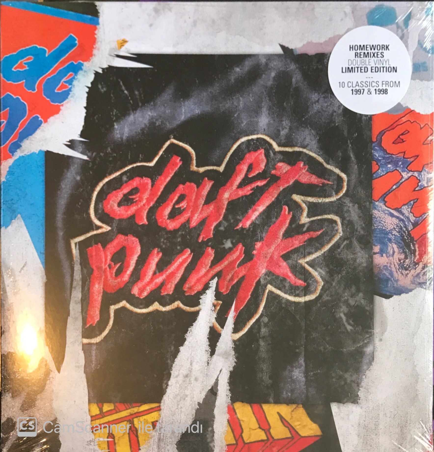 Daft Punk - Homework Remixes Double LP (Limitli Baskı)