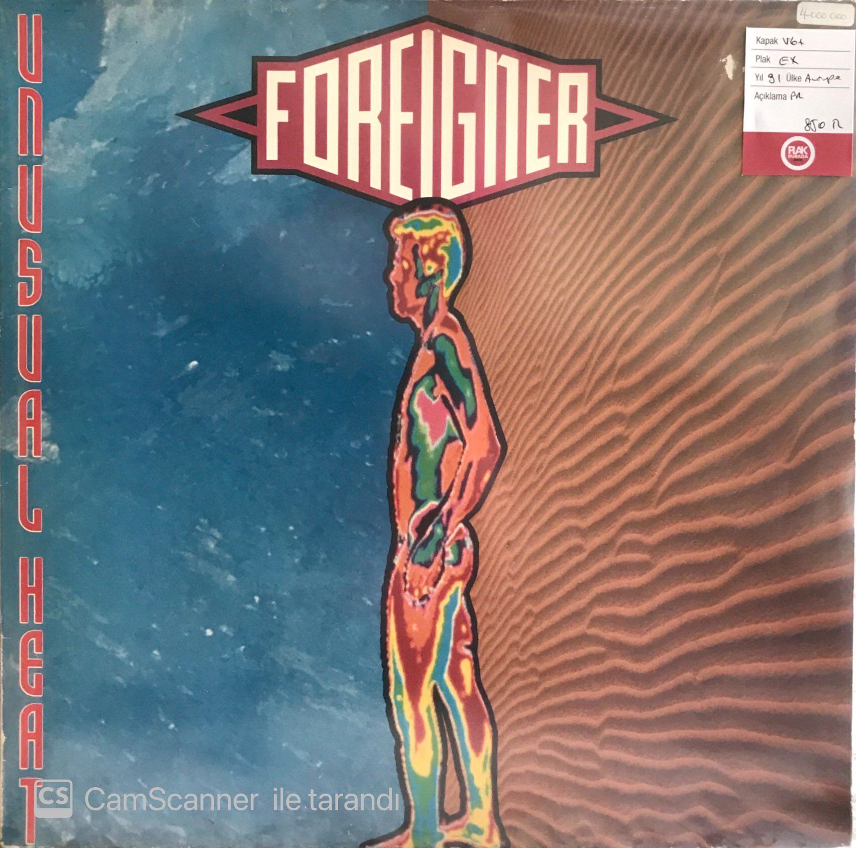 Foreigner / Unusual Heat LP