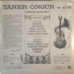 Taner Öngür & 43,75 Elektrik Gramafon LP