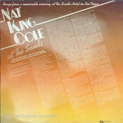 Nat King Cole Live In Person At The Sands LP