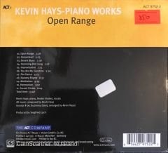Kevin Hays - Open Range CD