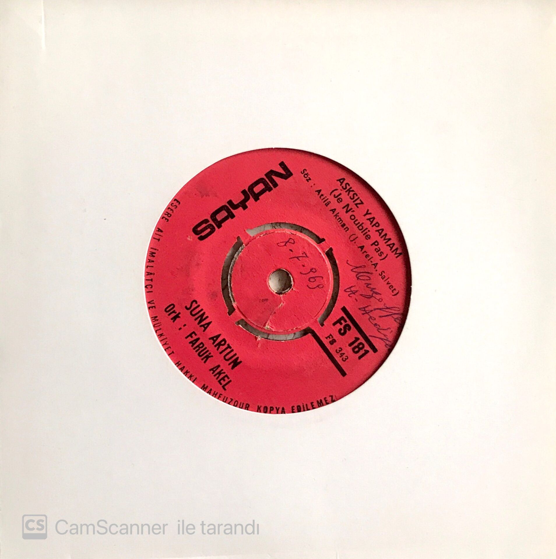 Suna Artun Poyraz Gelmez Beklenenler 45lik