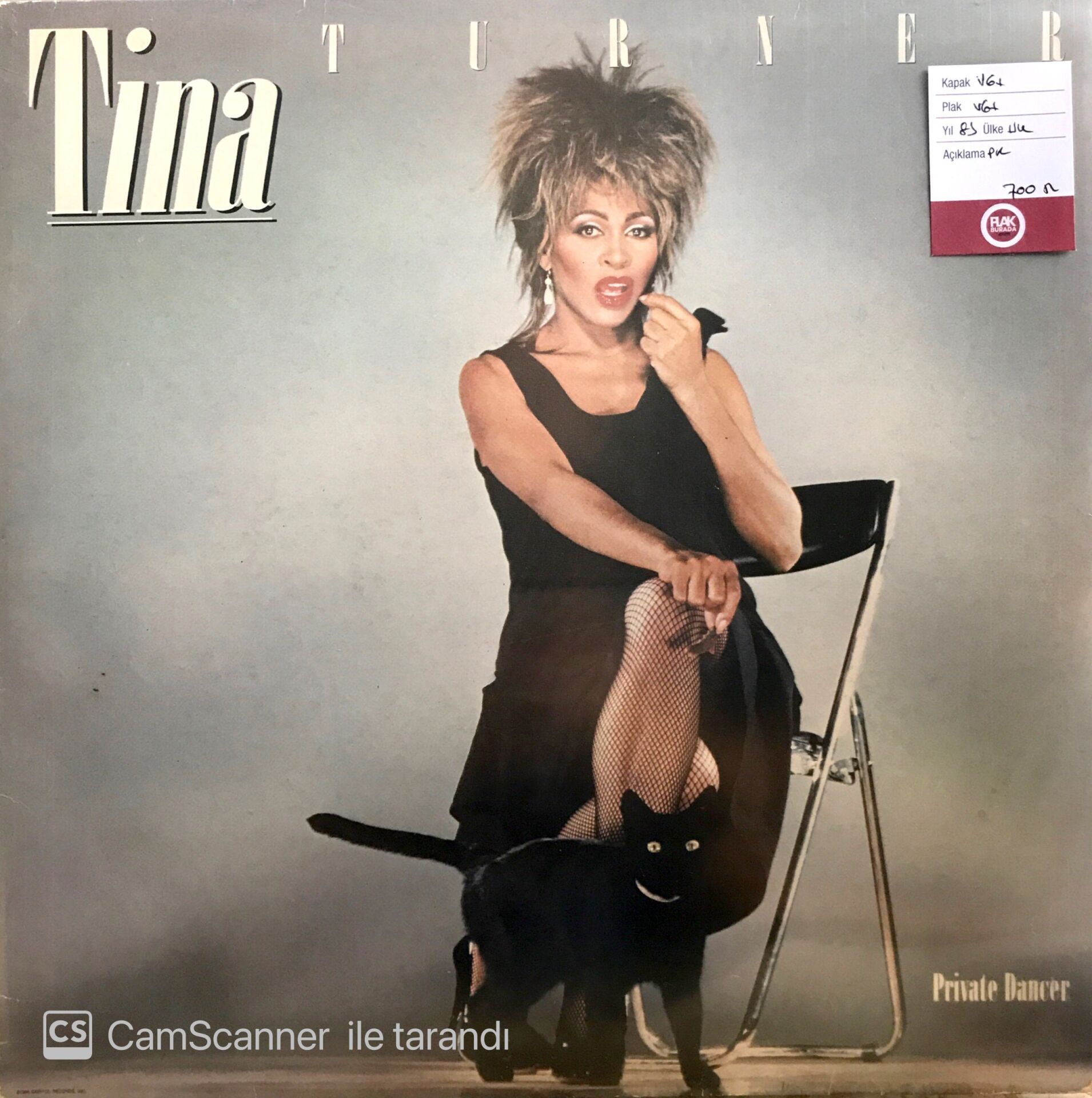 Tina Turner Private Dancer LP