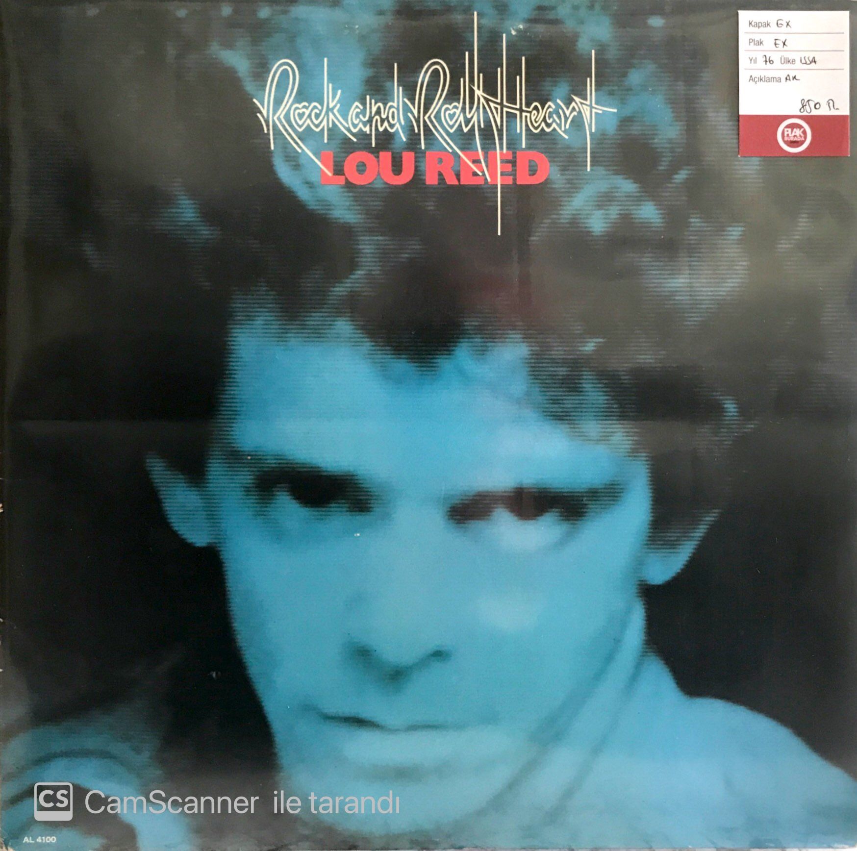 Lou Reed / Rock And Roll Heart LP