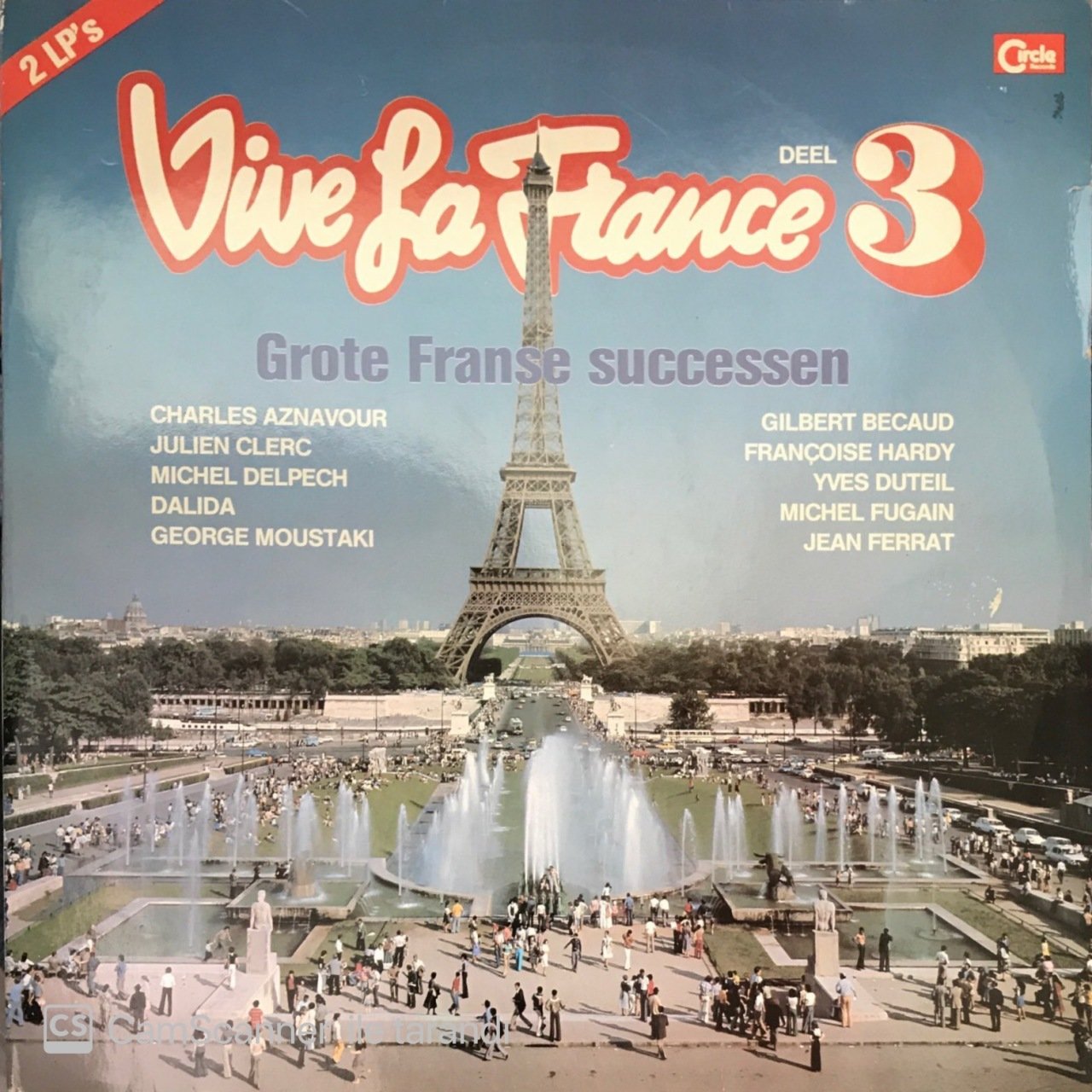 Vive La France 3 Çift LP