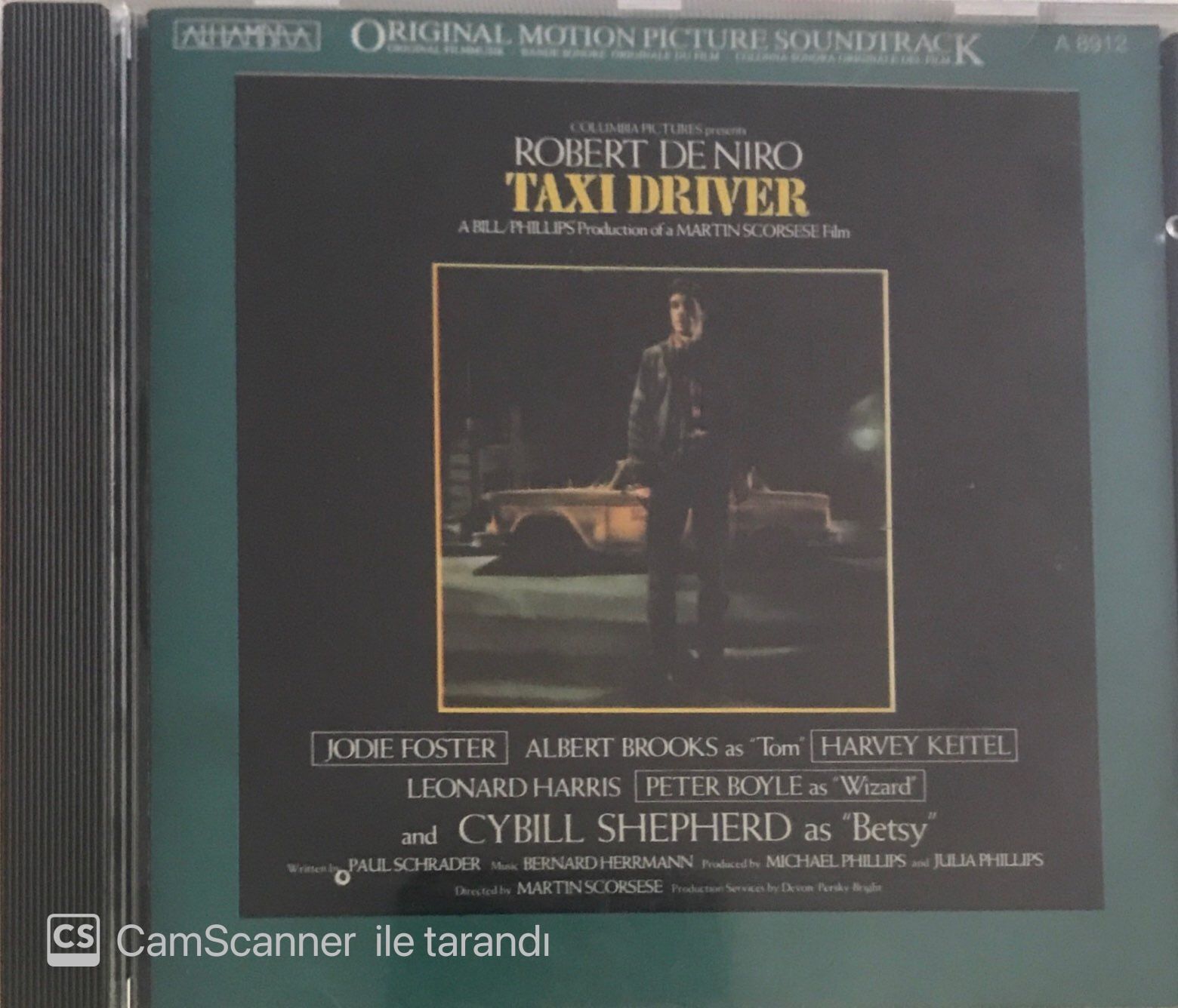 Taxi Driver Soundtrack CD