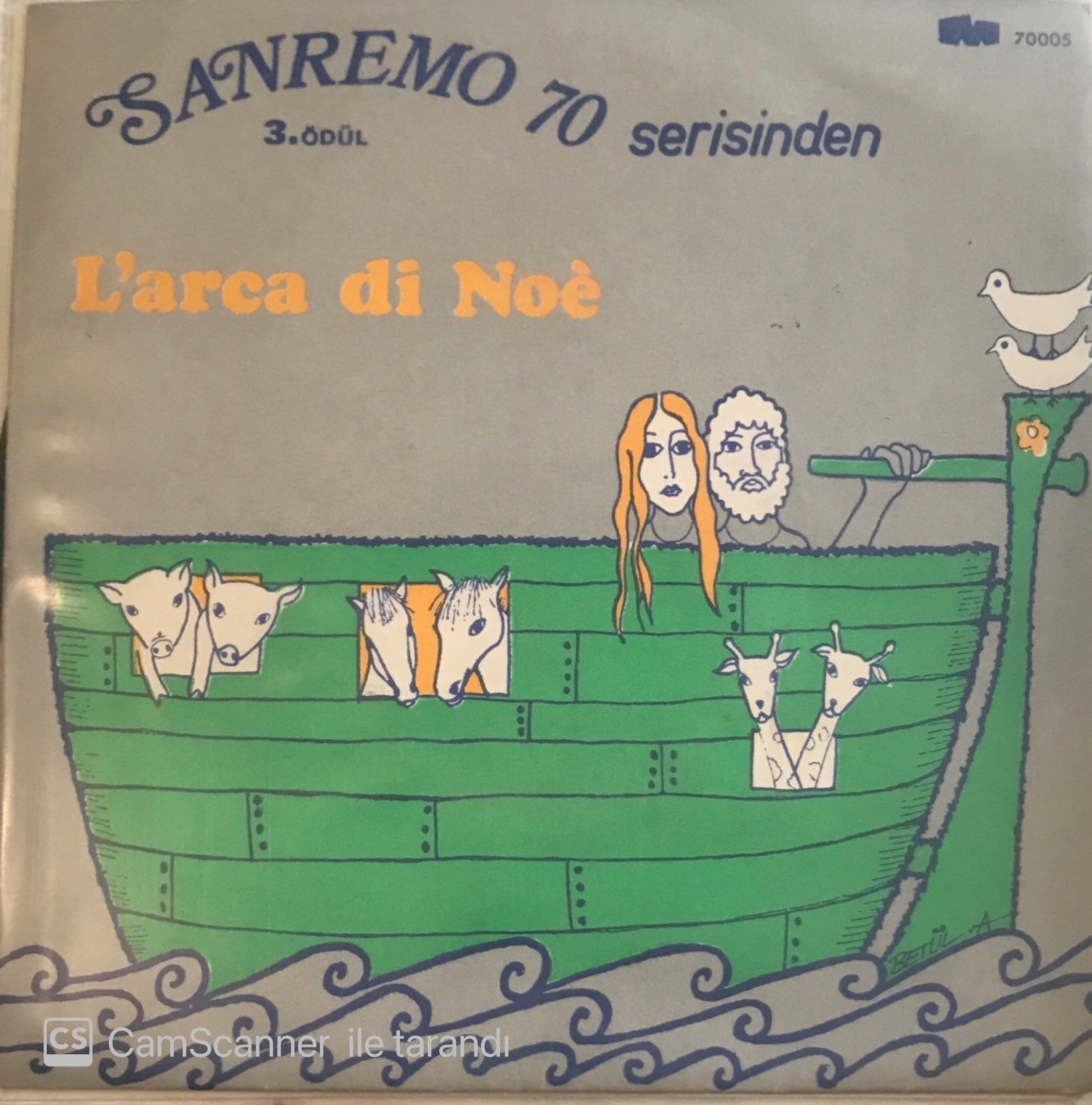 Sergio Endrigo L'Arca Di Noe 45lik