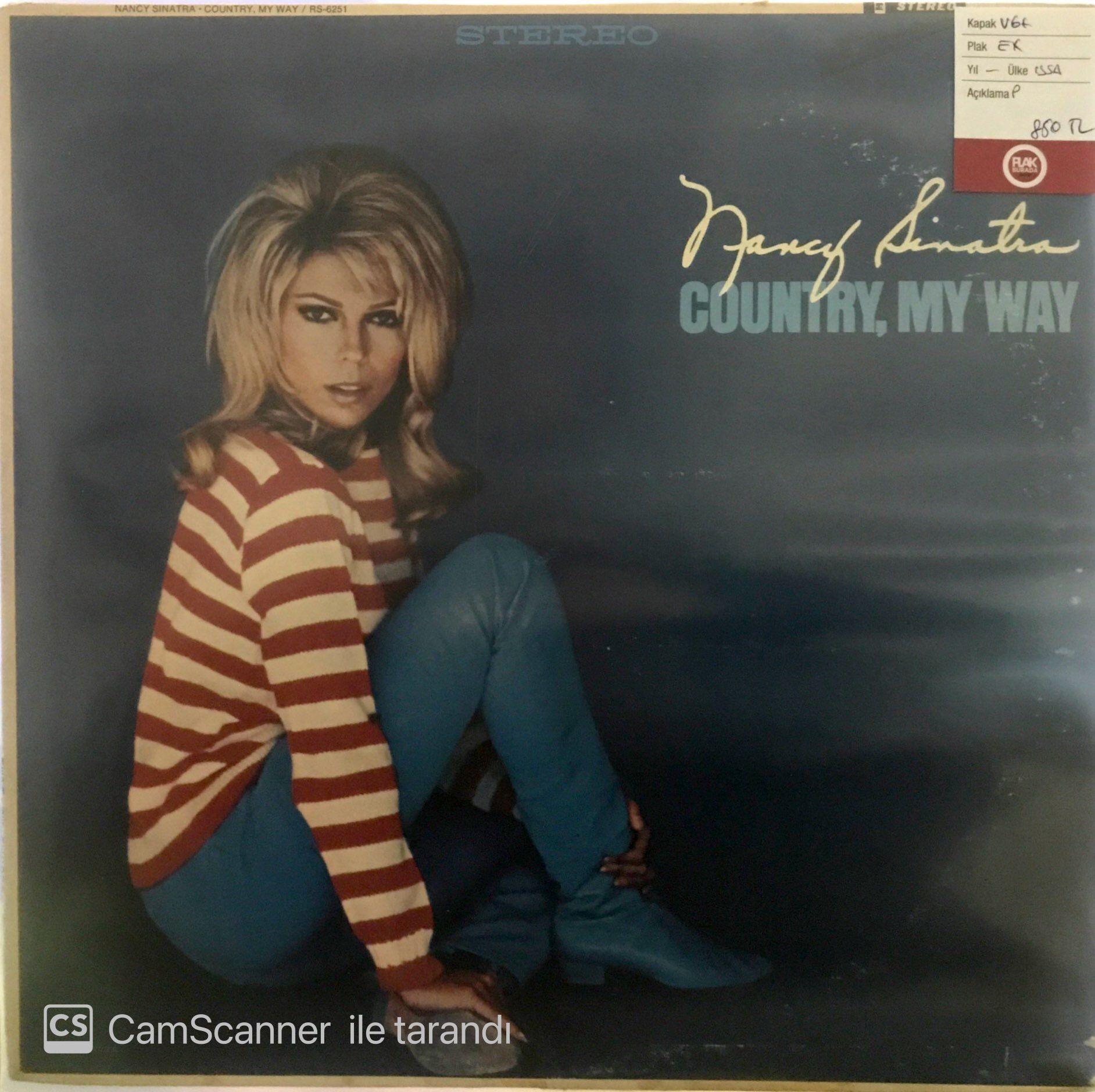 Nancy Sinatra - Country, My Way LP