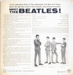 The Beatles - Meet The Beatles! (Japonya Baskı) - LP