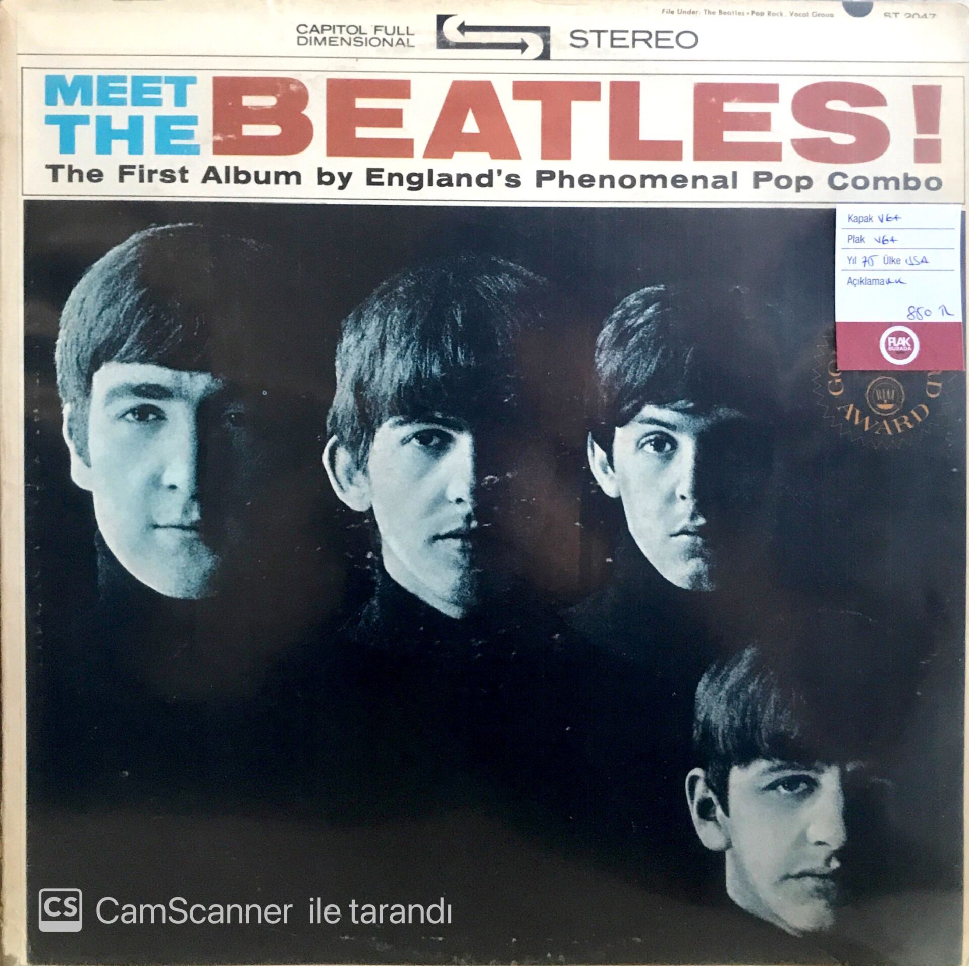 The Beatles Meet The Beatles LP
