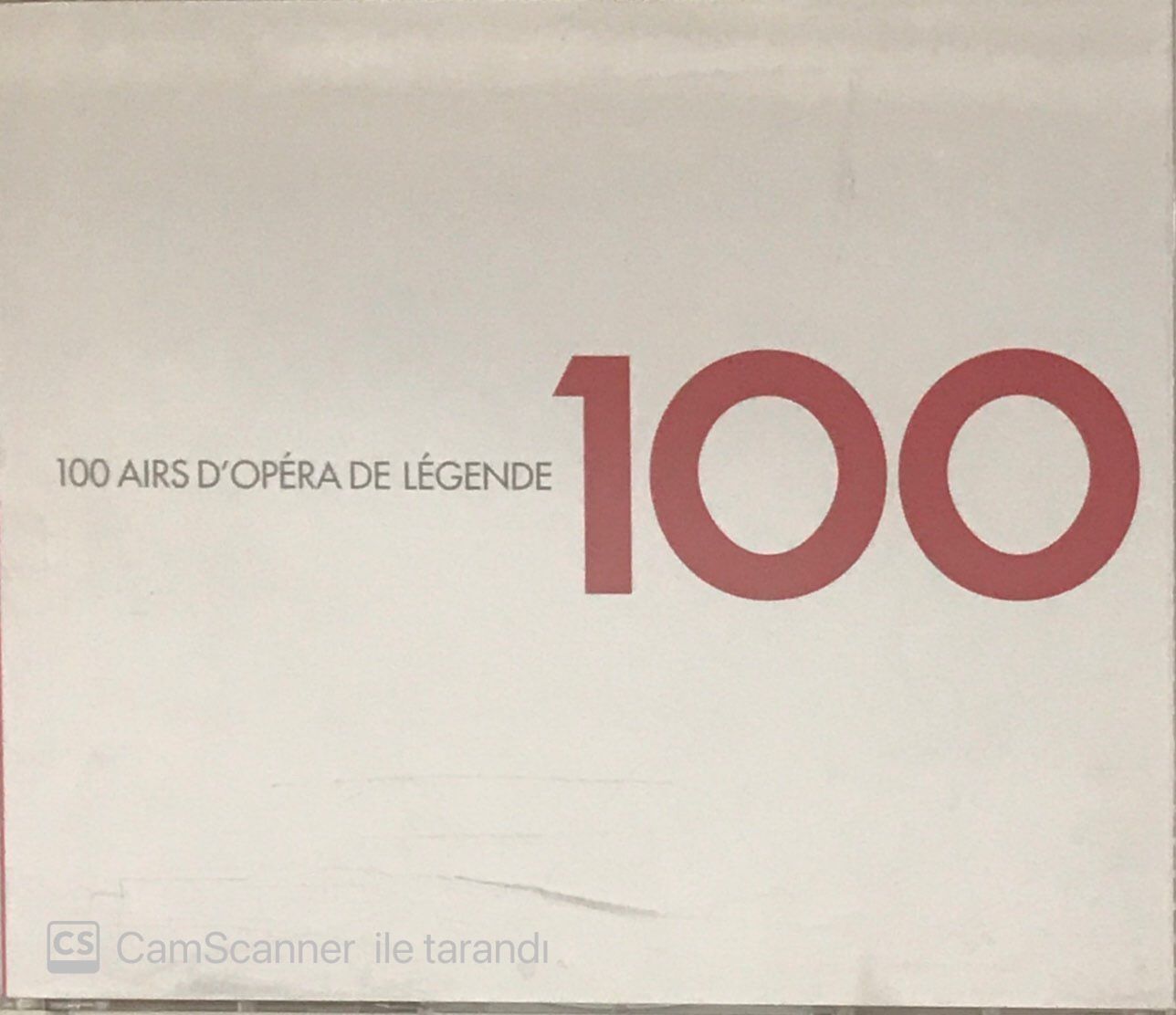 100 Airs D'Opera De Legende   6xCD