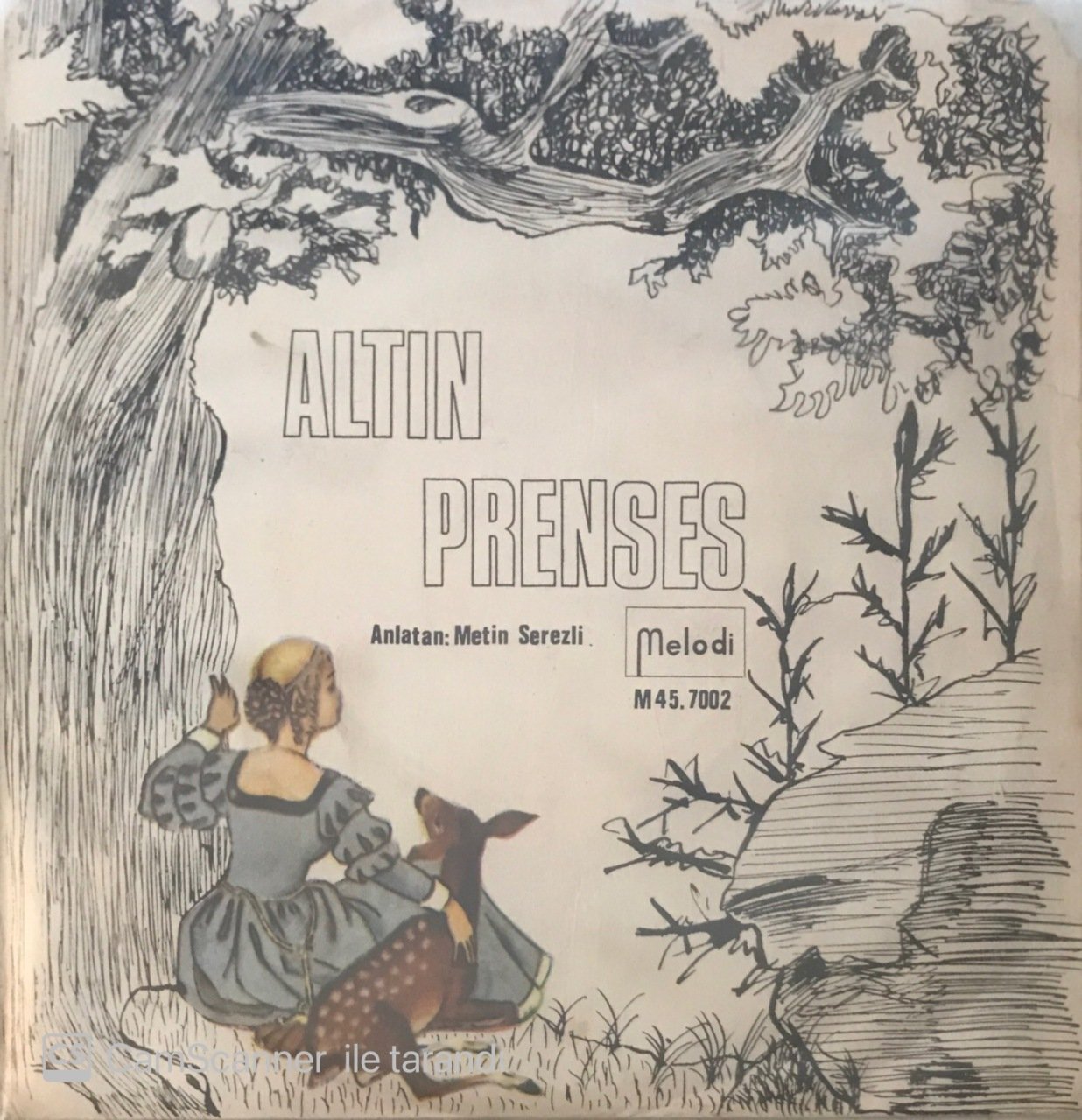 Metin Serezli Altın Prenses 45lik