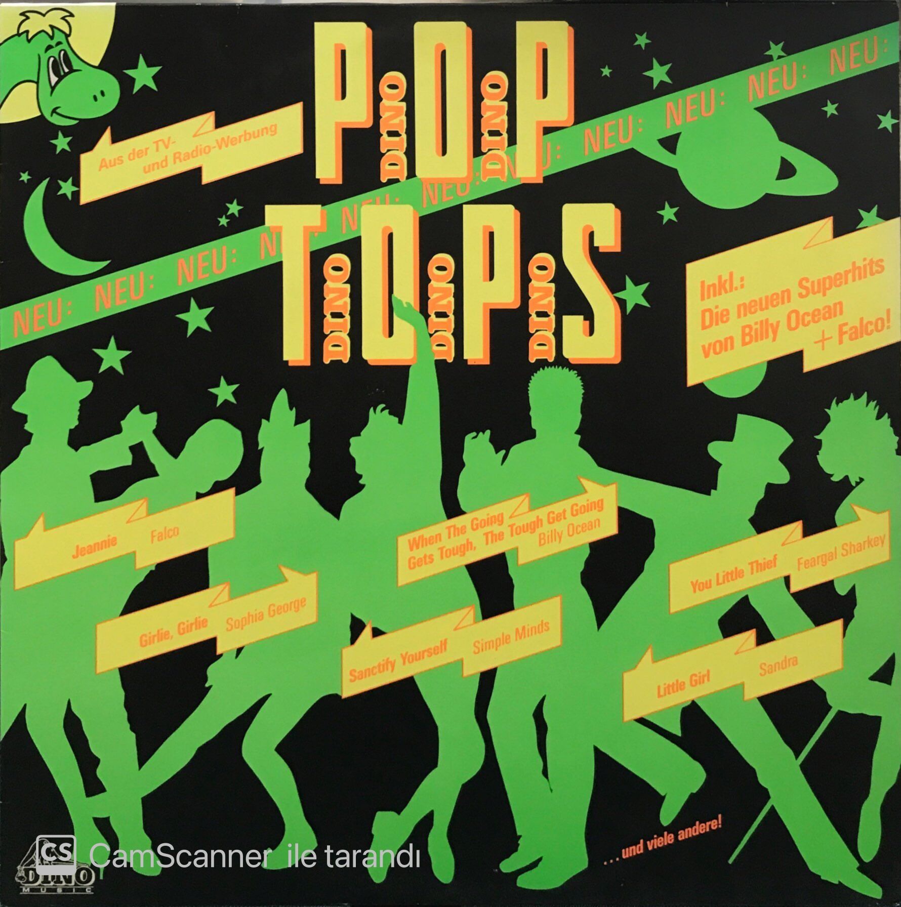 Pop Tops 16 Topaktuelle Super Hıts LP
